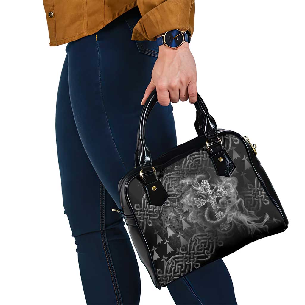 Brittany Celtic Cross Shoulder Handbag Fantasy Celtic Dragon LT05