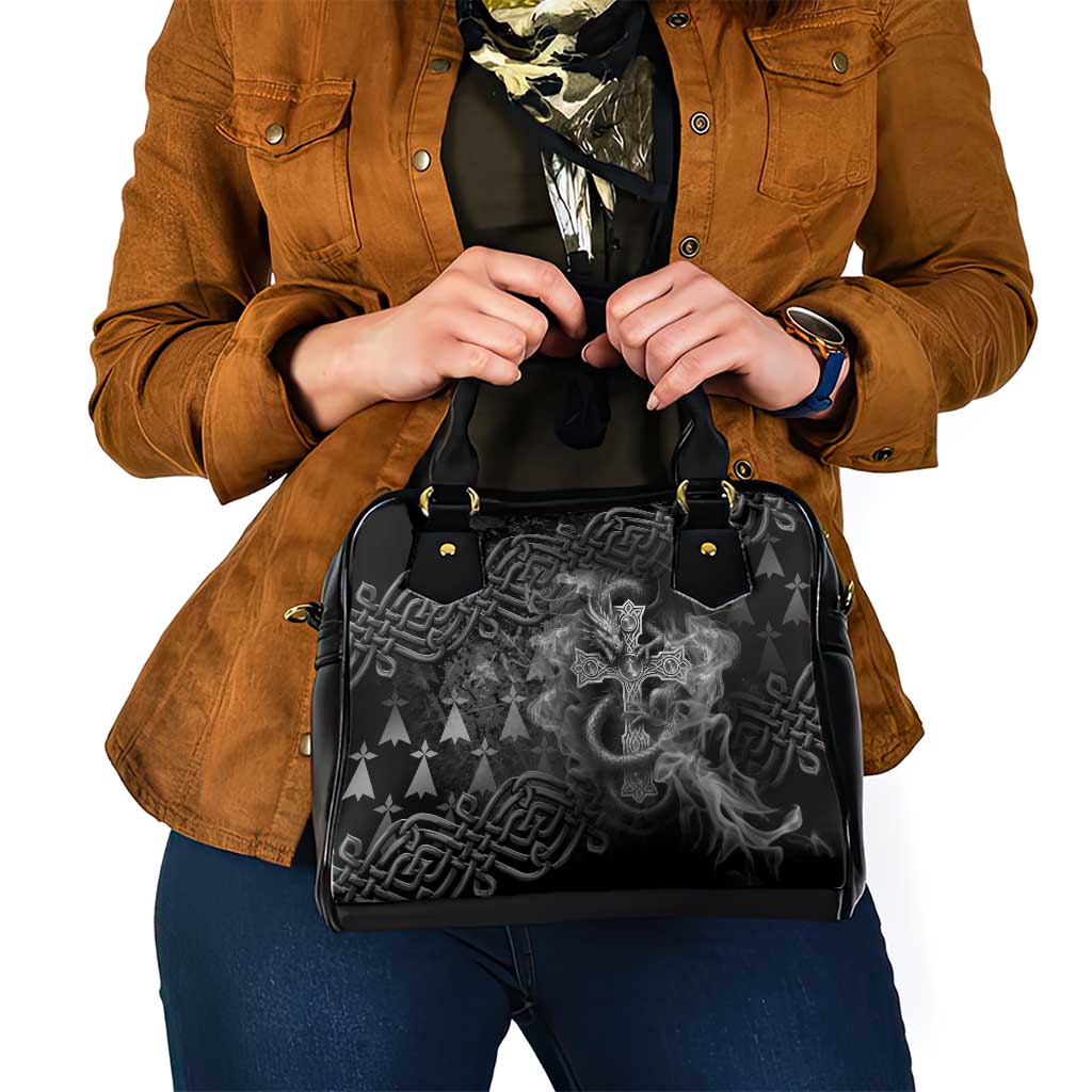 Brittany Celtic Cross Shoulder Handbag Fantasy Celtic Dragon LT05