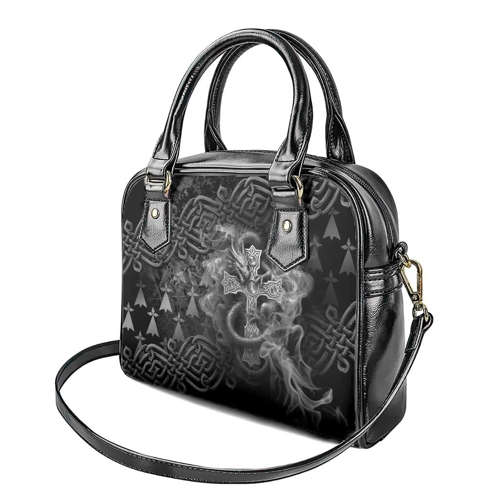 Brittany Celtic Cross Shoulder Handbag Fantasy Celtic Dragon LT05