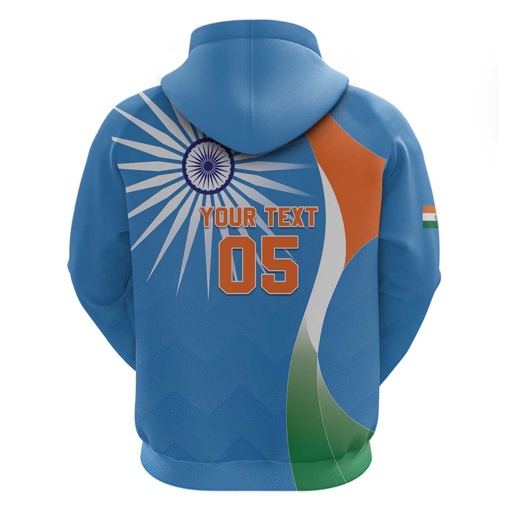 Custom India Cricket Hoodie Sporty Style LT05