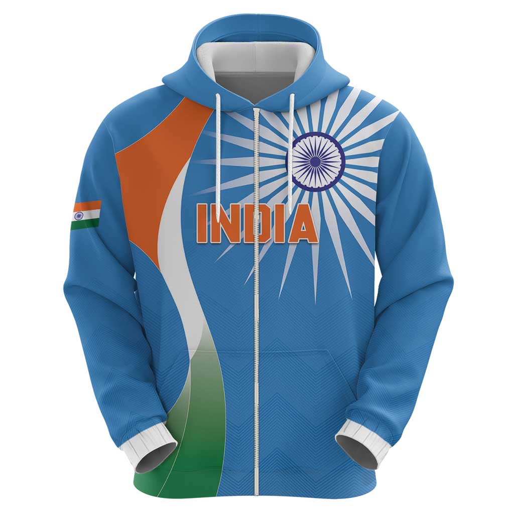 Custom India Cricket Hoodie Sporty Style LT05