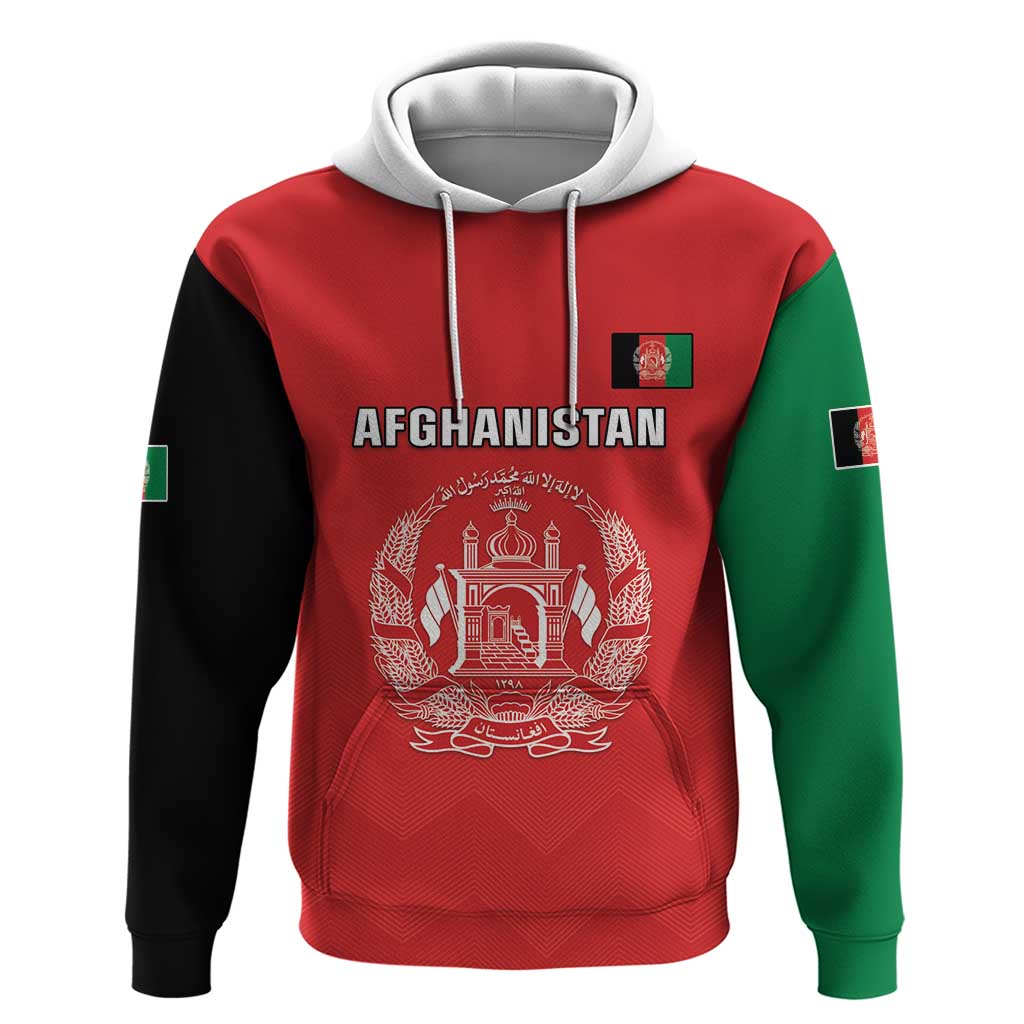 Custom Afghanistan Cricket Hoodie Flag Style LT05