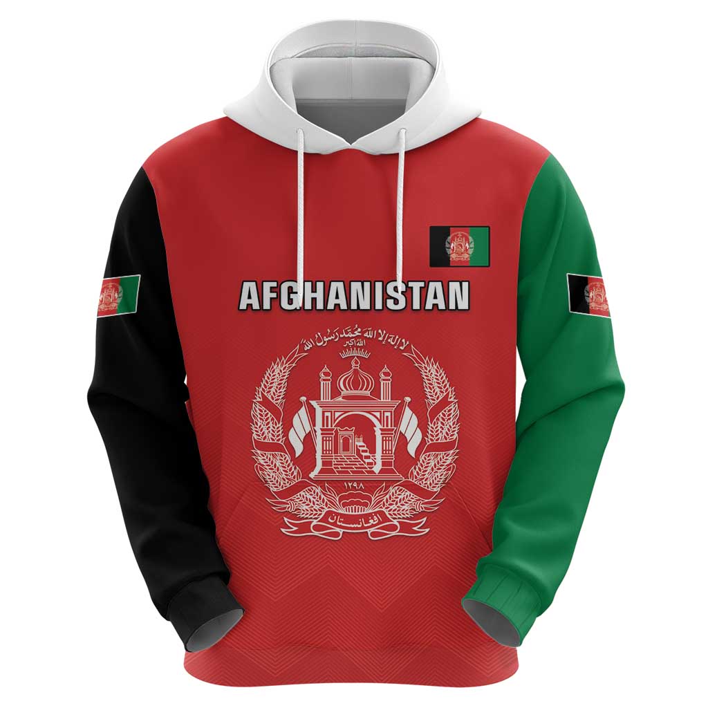 Custom Afghanistan Cricket Hoodie Flag Style LT05