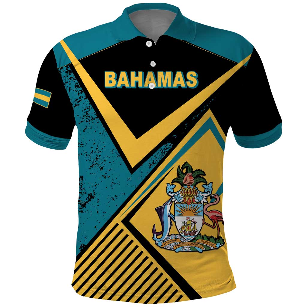 Personalized Bahamas Polo Shirt Coat Of Arms Unique Style LT05
