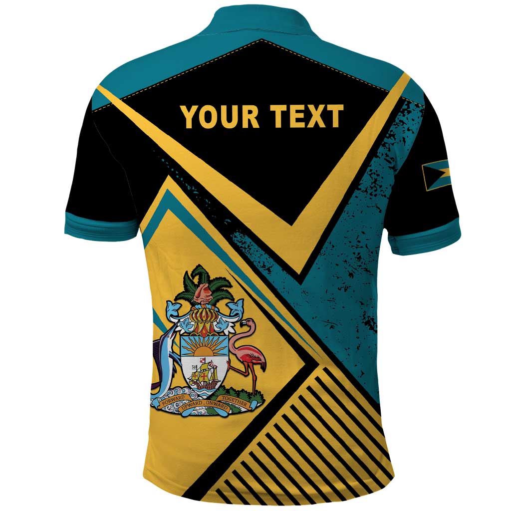 Personalized Bahamas Polo Shirt Coat Of Arms Unique Style LT05