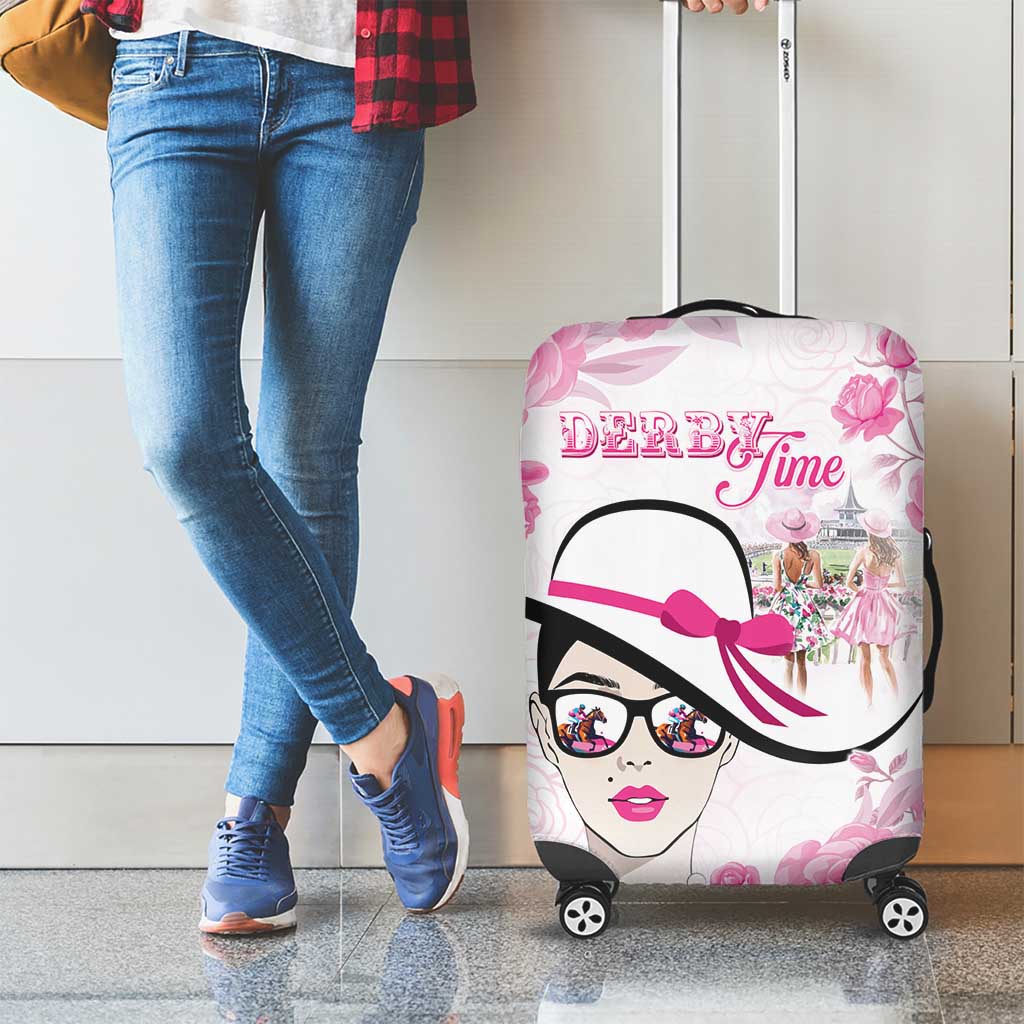 Kentucky Horse Racing Luggage Cover Fancy Ladies LT05