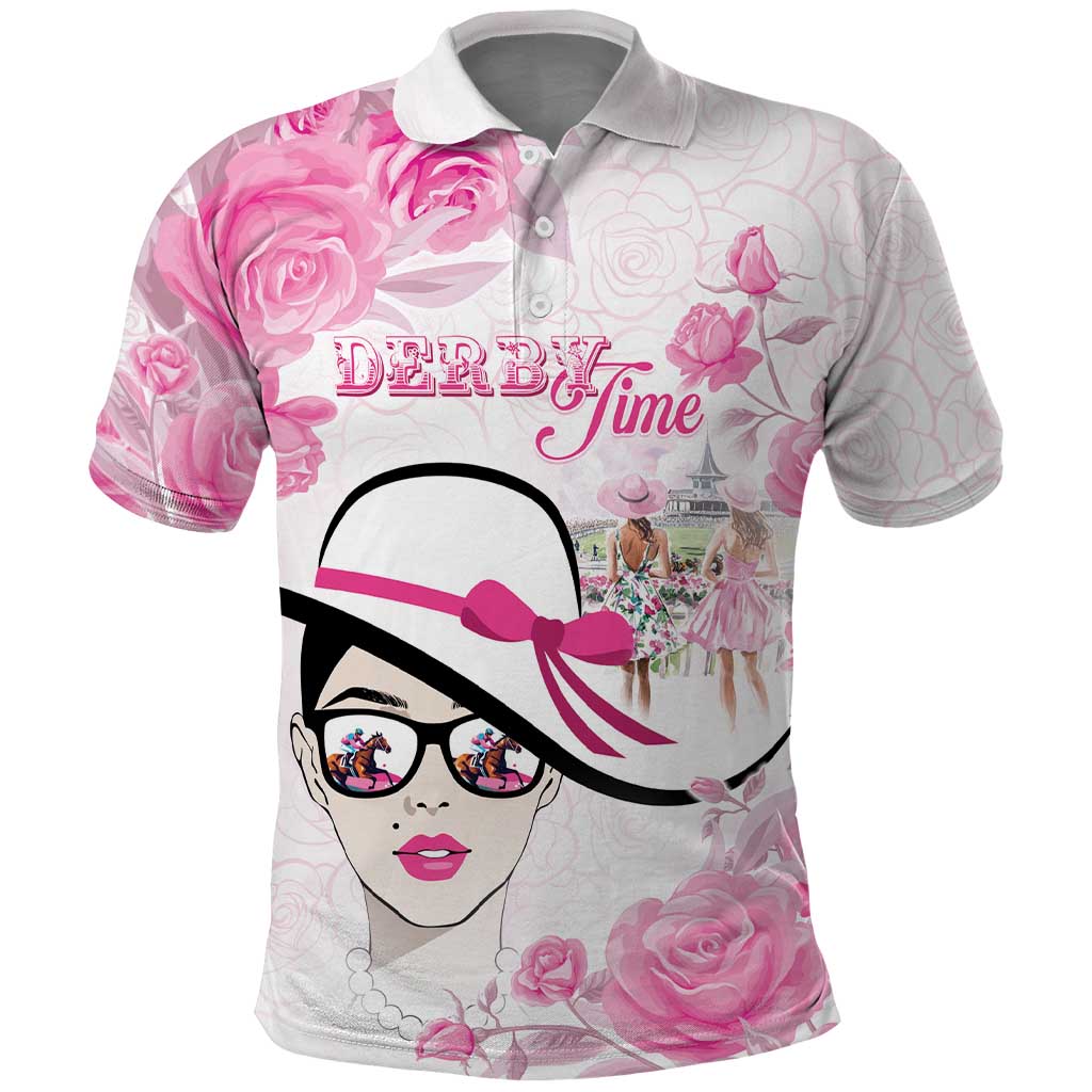 Kentucky Horse Racing Polo Shirt Fancy Ladies LT05