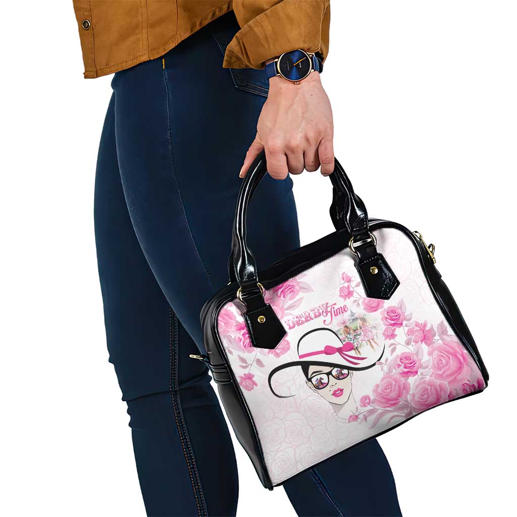 Kentucky Horse Racing Shoulder Handbag Fancy Ladies LT05