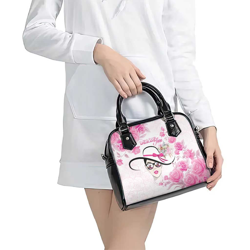 Kentucky Horse Racing Shoulder Handbag Fancy Ladies LT05