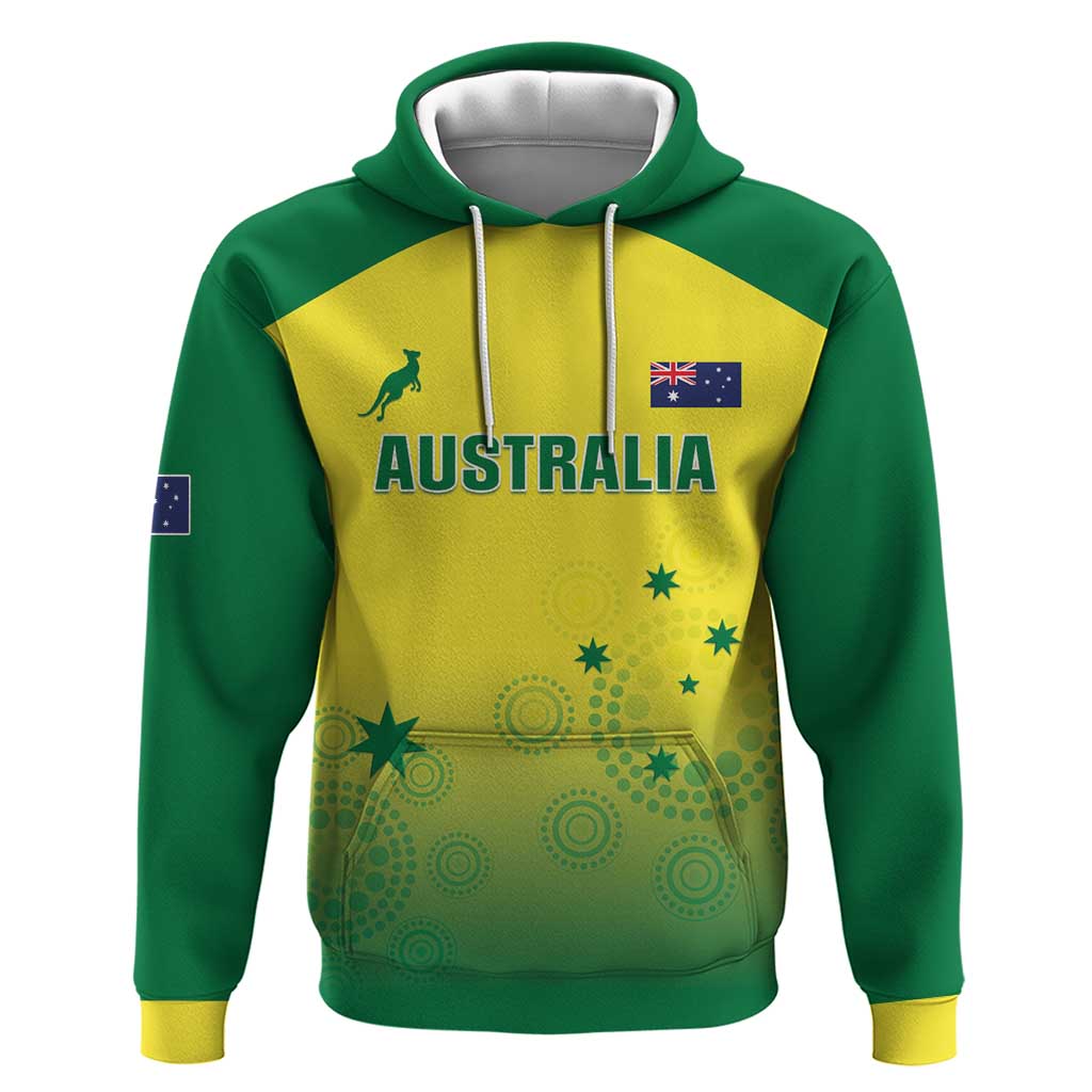 Custom Australia Cricket Hoodie Go Champions Aussies LT05