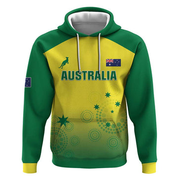 Custom Australia Cricket Hoodie Go Champions Aussies LT05