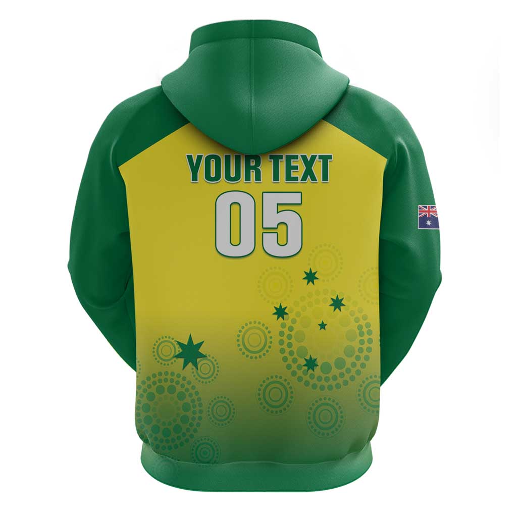 Custom Australia Cricket Hoodie Go Champions Aussies LT05