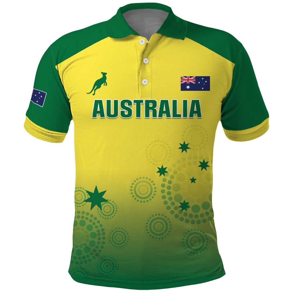 Custom Australia Cricket Polo Shirt Go Champions Aussies LT05