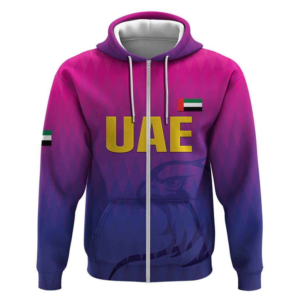 Custom United Arab Emirates Cricket Hoodie Go Champions Sporty Style LT05