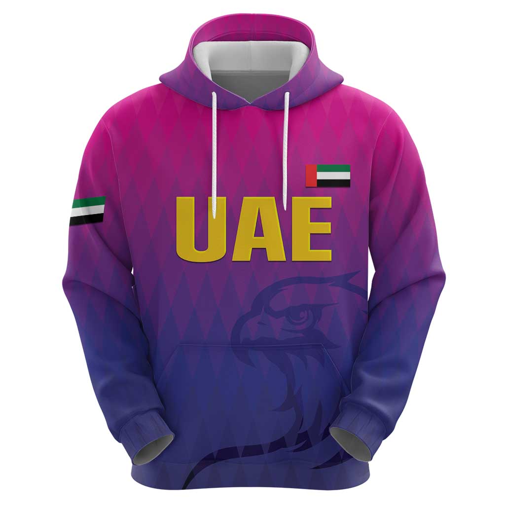 Custom United Arab Emirates Cricket Hoodie Go Champions Sporty Style LT05