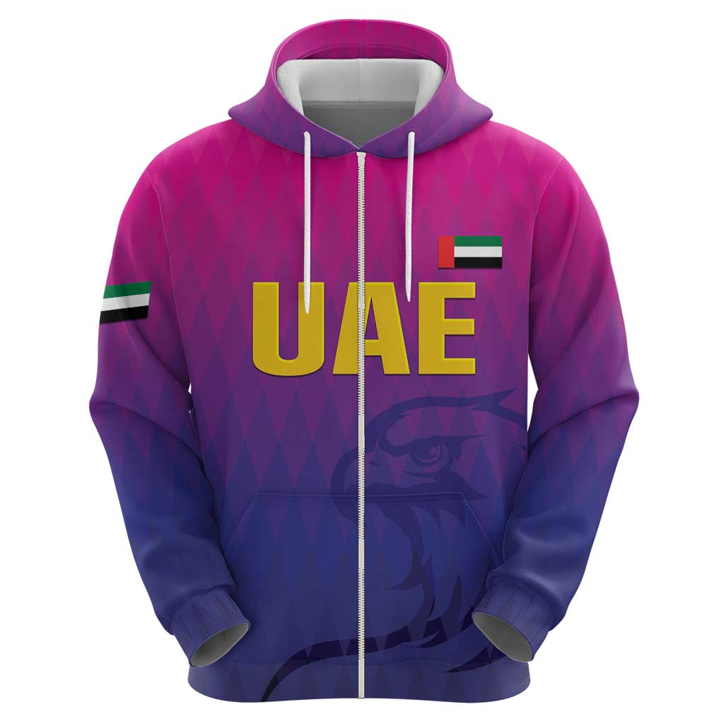 Custom United Arab Emirates Cricket Hoodie Go Champions Sporty Style LT05