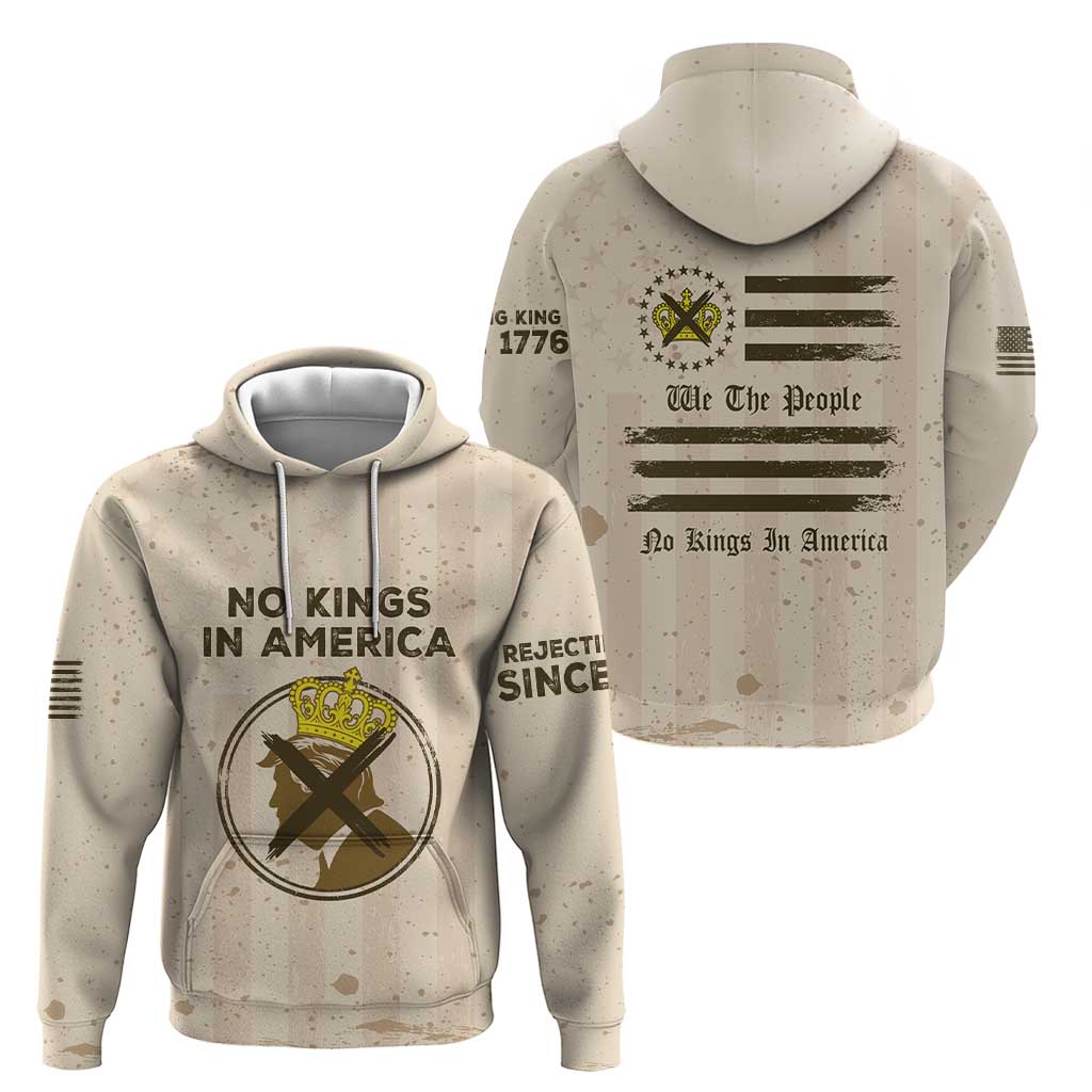 No Kings In America Hoodie We The People LT05