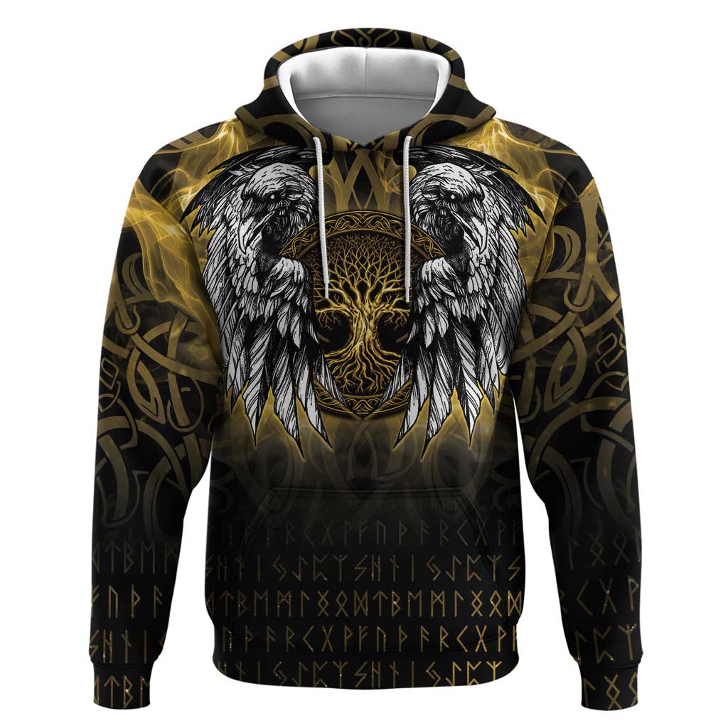 Personalized Cornwall Celtic Chough Hoodie With Tree Of Life LT05