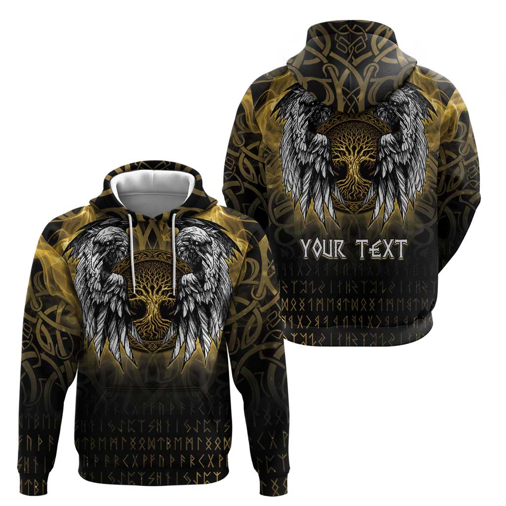 Personalized Cornwall Celtic Chough Hoodie With Tree Of Life LT05