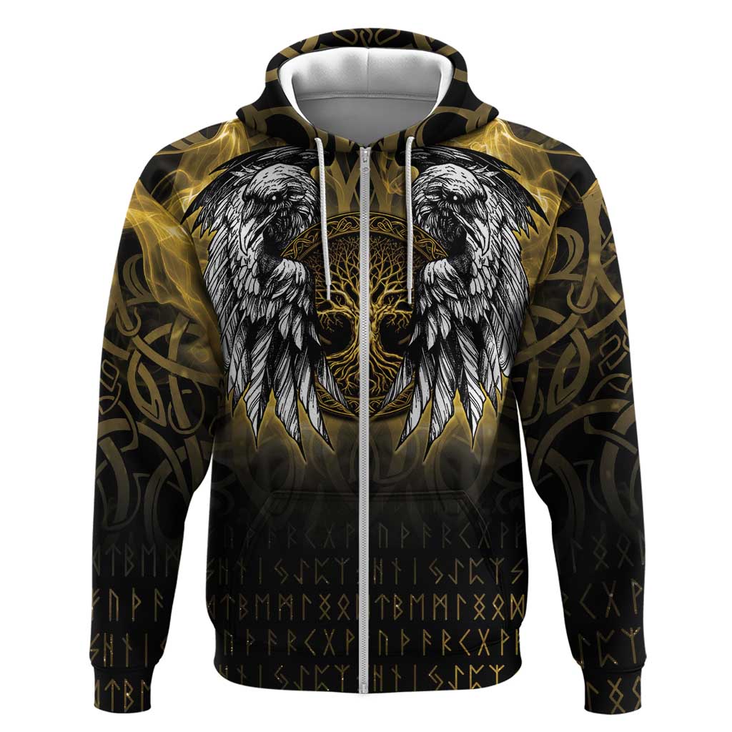 Personalized Cornwall Celtic Chough Hoodie With Tree Of Life LT05