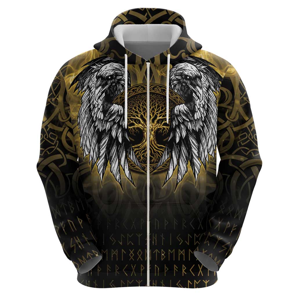 Personalized Cornwall Celtic Chough Hoodie With Tree Of Life LT05