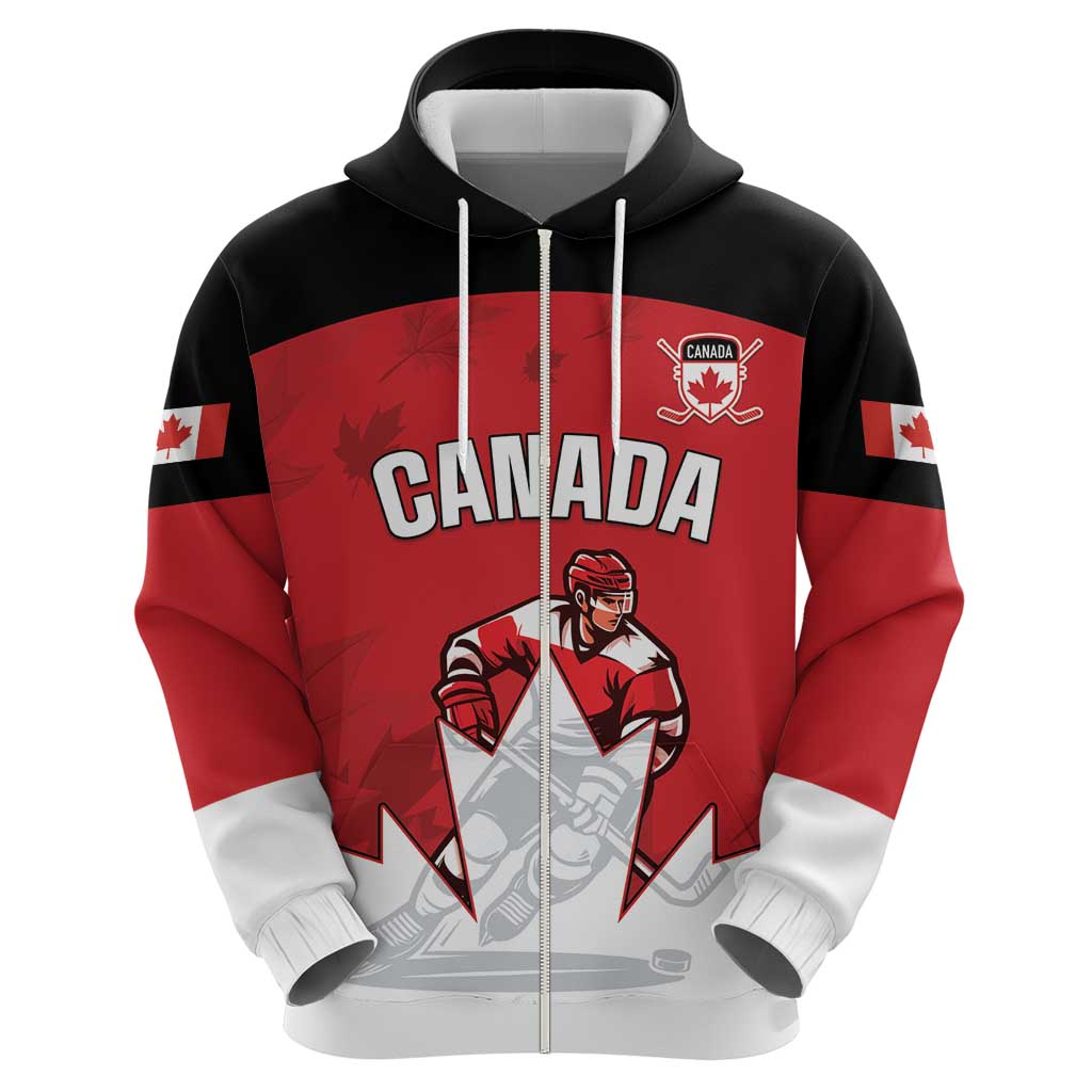 Custom Canada Hockey Hoodie Maple Leaves Sporty Style LT05