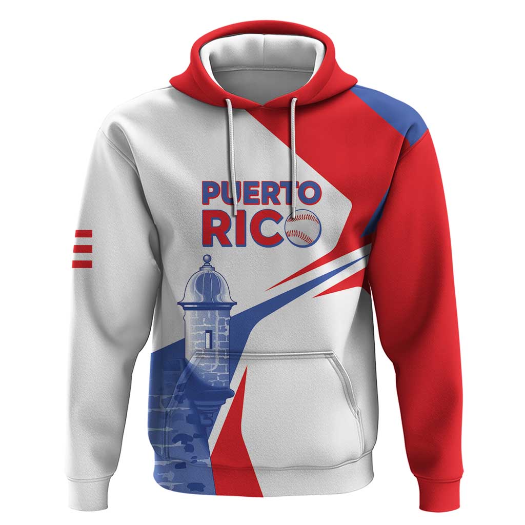 Puerto Rico Baseball Custom Hoodie El Morro Sporty Style LT05