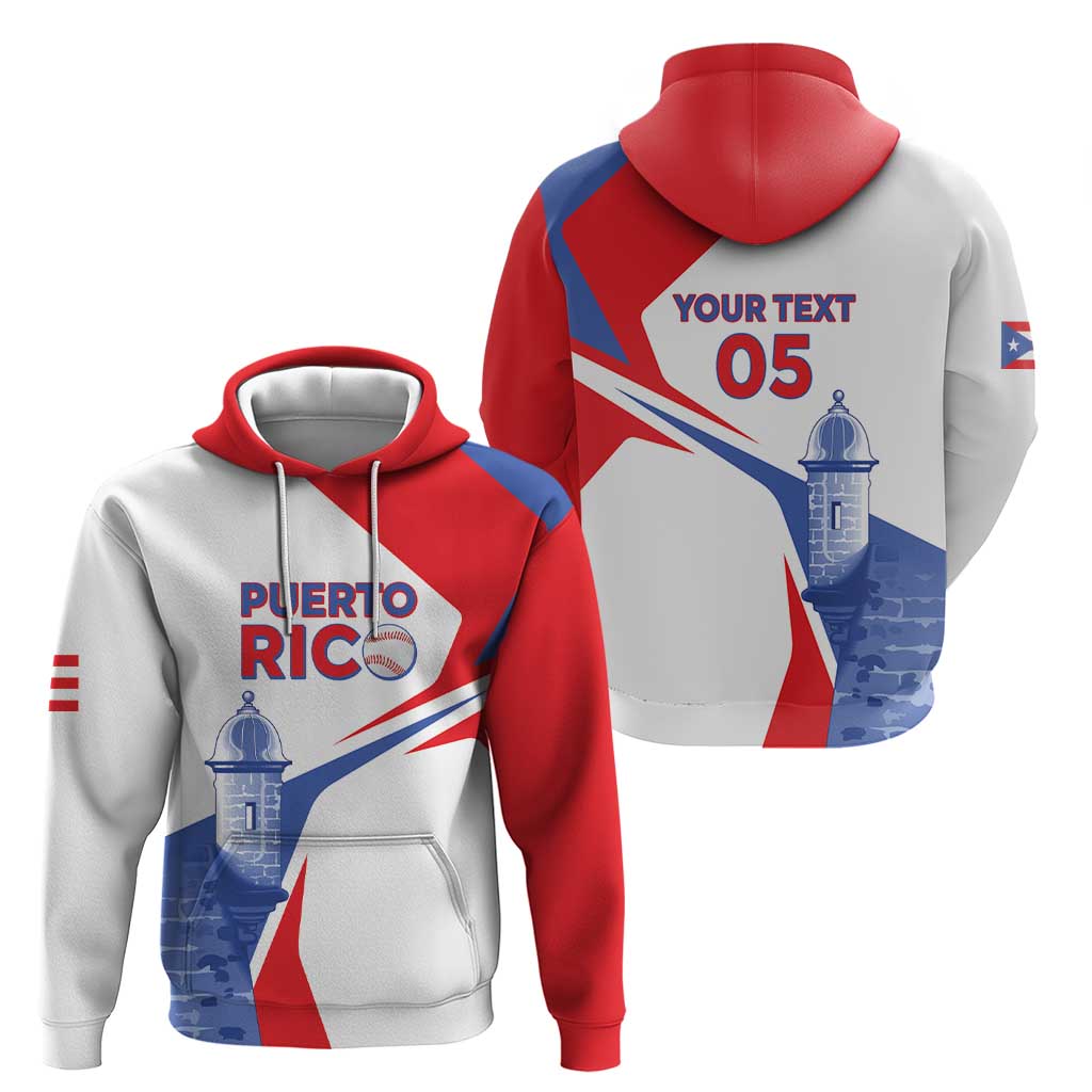 Puerto Rico Baseball Custom Hoodie El Morro Sporty Style LT05