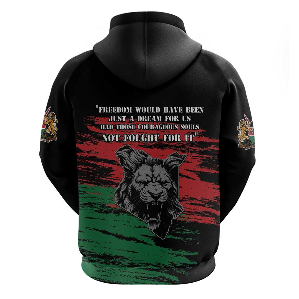 Happy Kenya Mashujaa Day Hoodie Honour Our Heroes, Heroines LT05