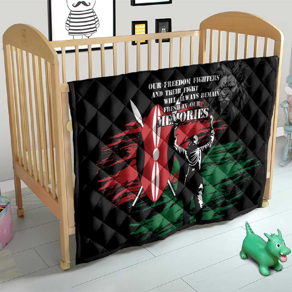 Happy Kenya Mashujaa Day Quilt Honour Our Heroes, Heroines LT05