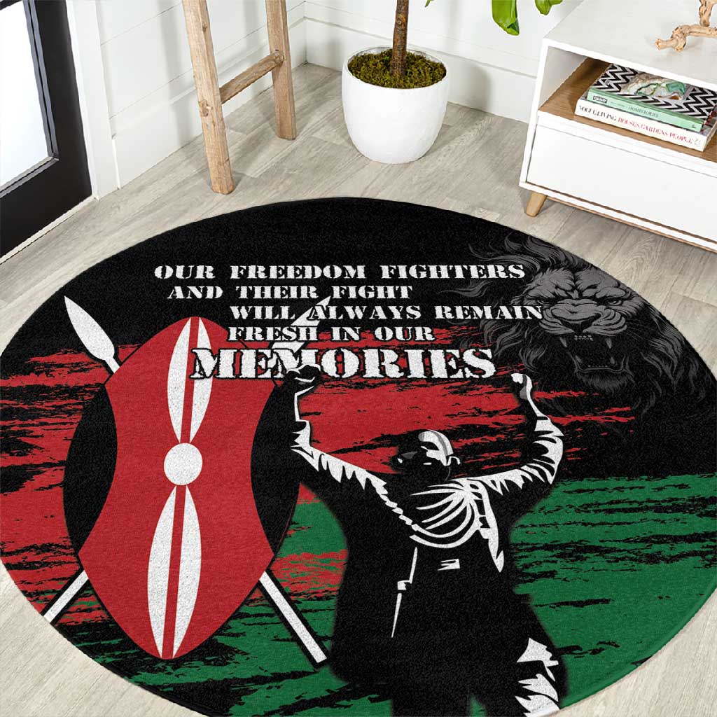 Happy Kenya Mashujaa Day Round Carpet Honour Our Heroes, Heroines LT05
