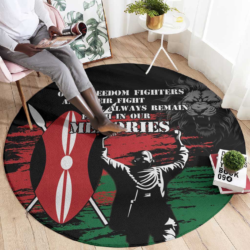 Happy Kenya Mashujaa Day Round Carpet Honour Our Heroes, Heroines LT05