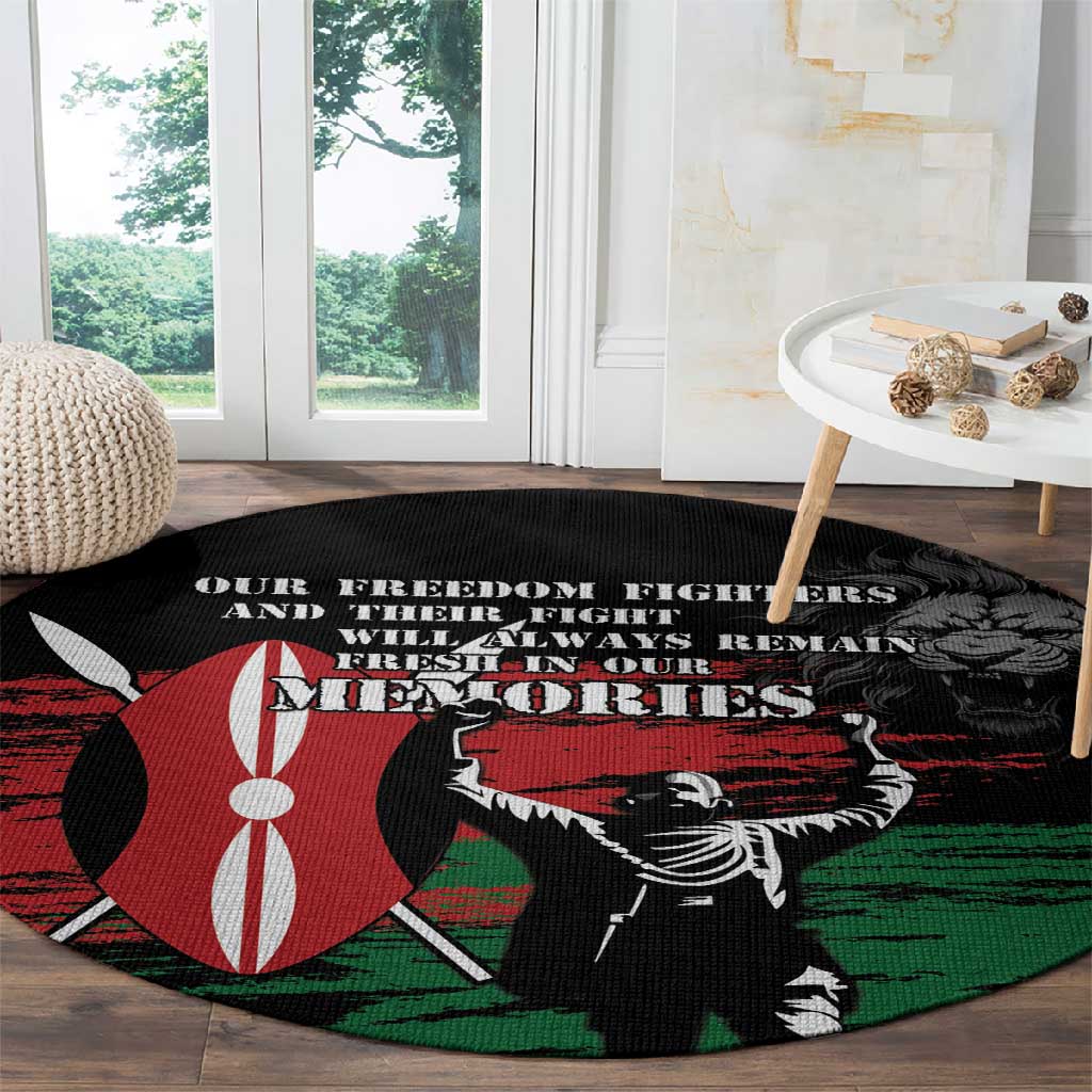 Happy Kenya Mashujaa Day Round Carpet Honour Our Heroes, Heroines LT05