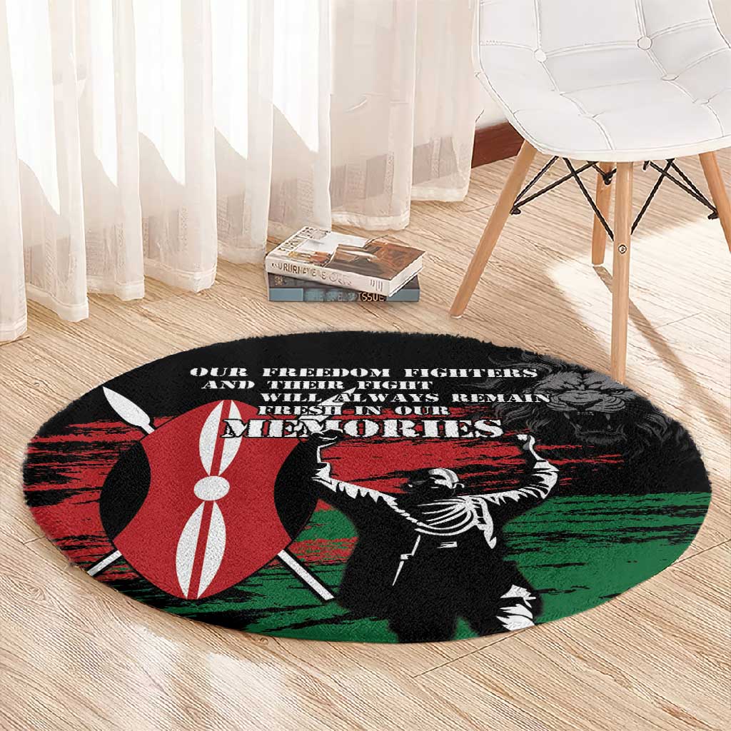 Happy Kenya Mashujaa Day Round Carpet Honour Our Heroes, Heroines LT05