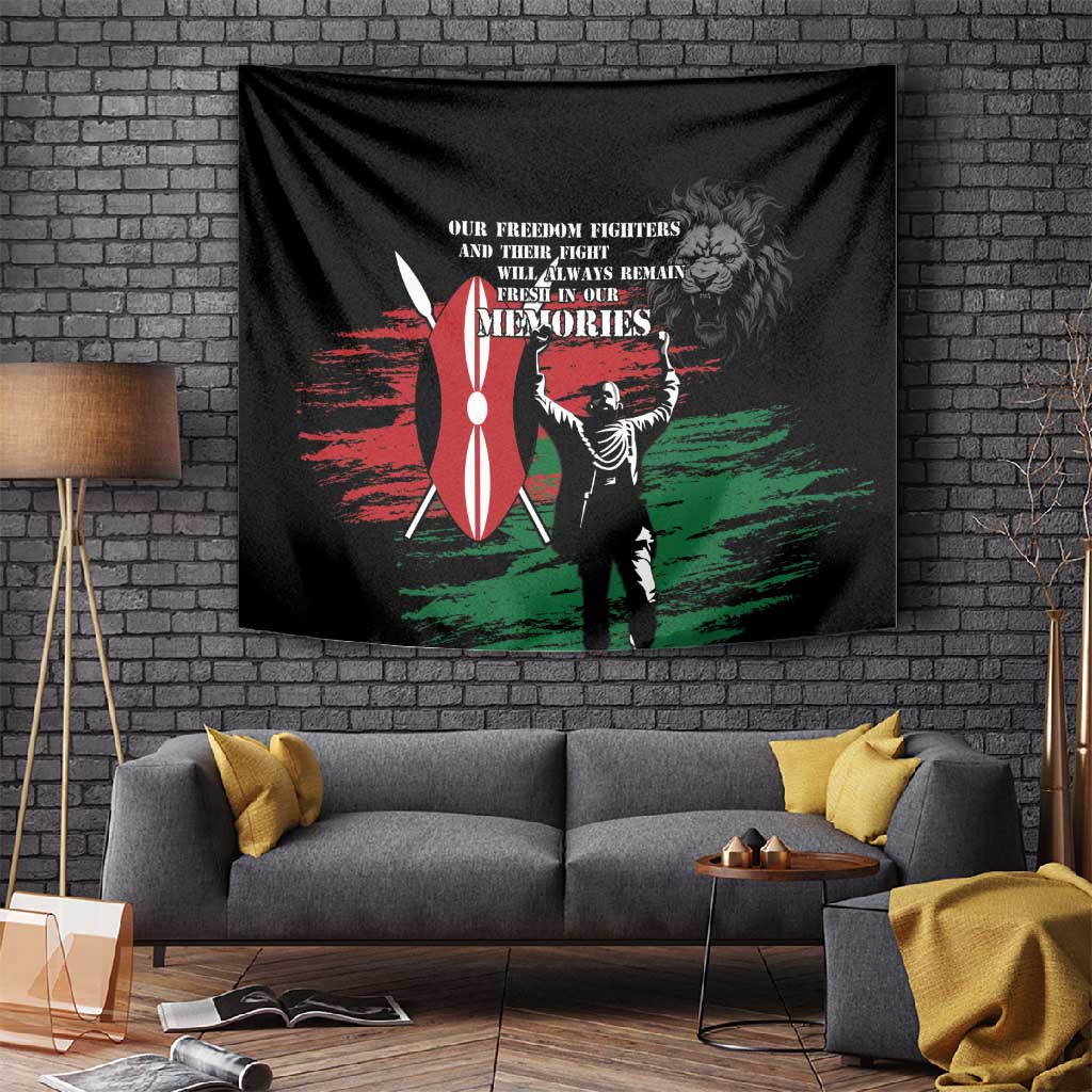 Happy Kenya Mashujaa Day Tapestry Honour Our Heroes, Heroines LT05
