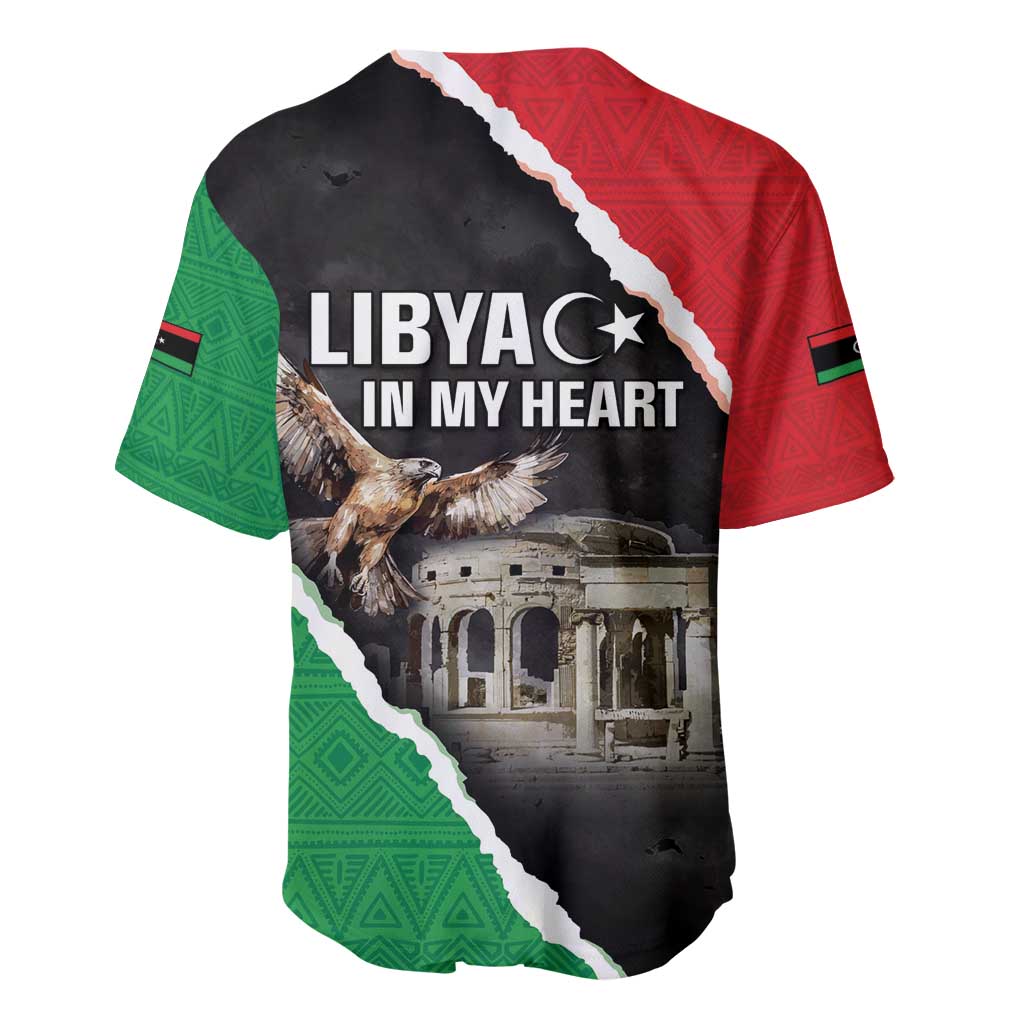 Happy Libya Independence Day Baseball Jersey Libya In My Heart LT05