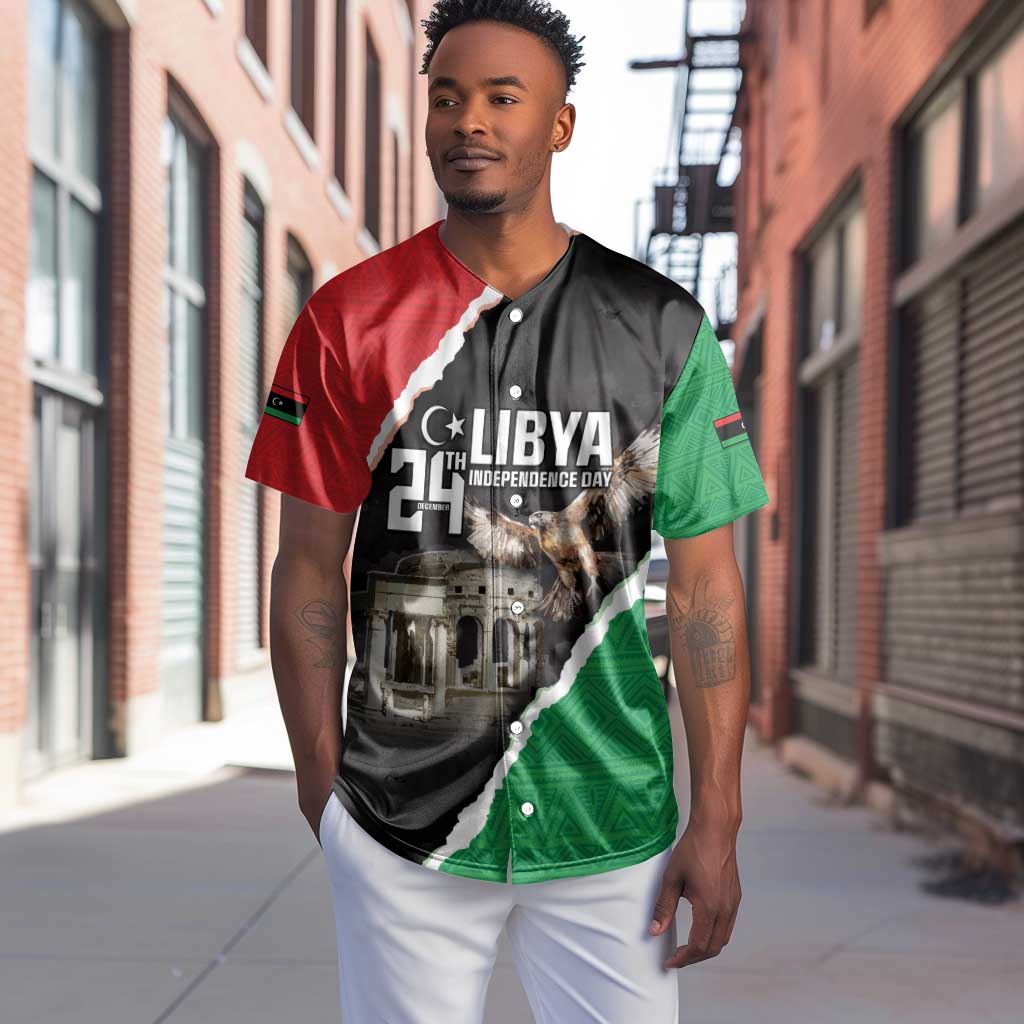 Happy Libya Independence Day Baseball Jersey Libya In My Heart LT05