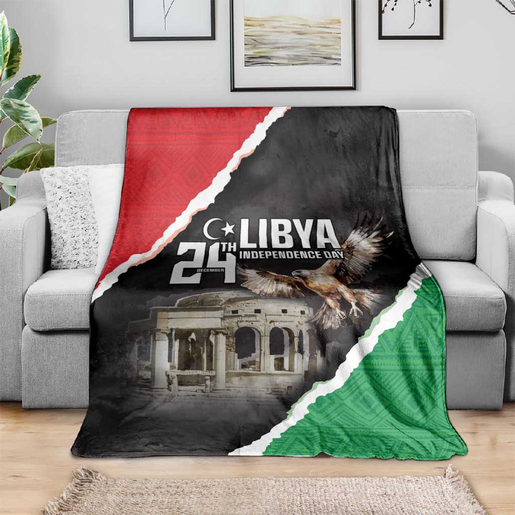 Happy Libya Independence Day Blanket Libya In My Heart LT05