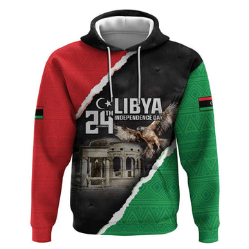 Happy Libya Independence Day Hoodie Libya In My Heart LT05