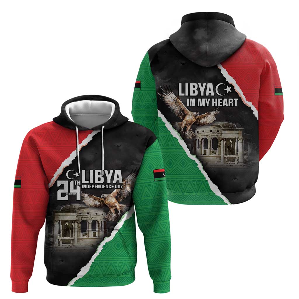 Happy Libya Independence Day Hoodie Libya In My Heart LT05