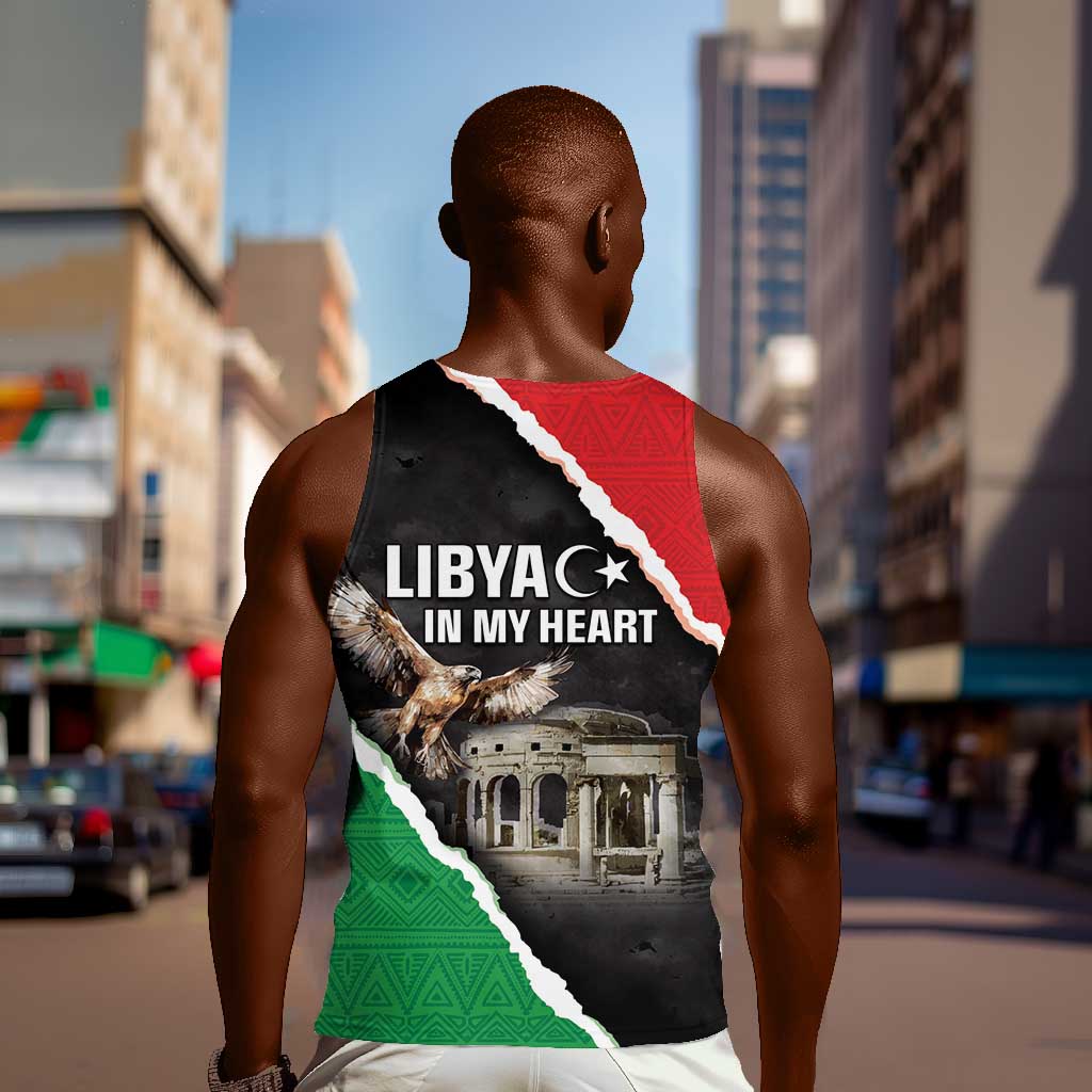 Happy Libya Independence Day Men Tank Top Libya In My Heart LT05
