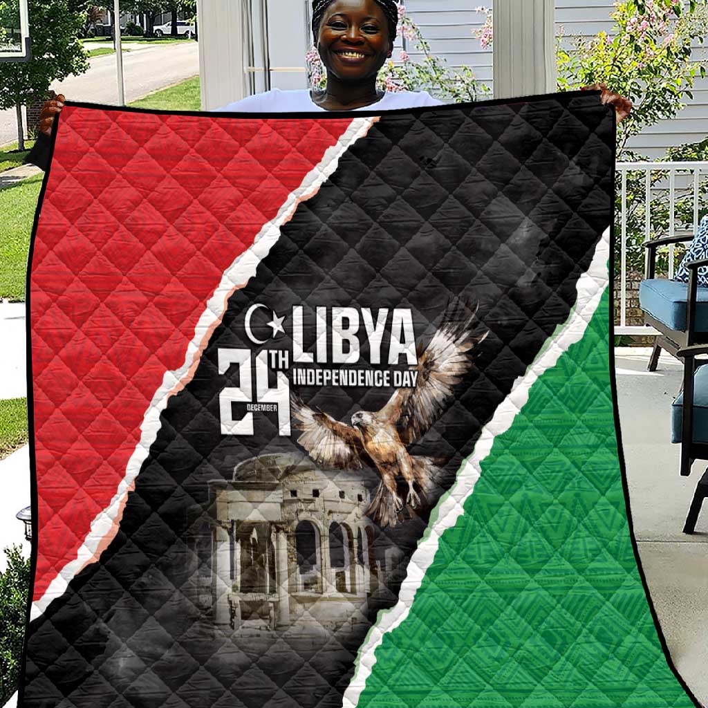 Happy Libya Independence Day Quilt Libya In My Heart LT05