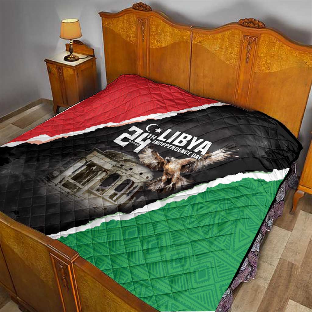 Happy Libya Independence Day Quilt Libya In My Heart LT05