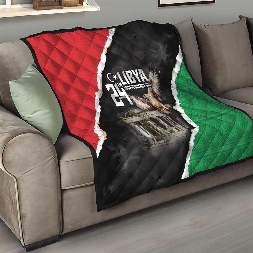 Happy Libya Independence Day Quilt Libya In My Heart LT05