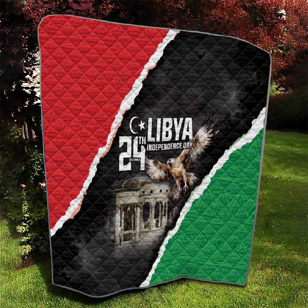 Happy Libya Independence Day Quilt Libya In My Heart LT05