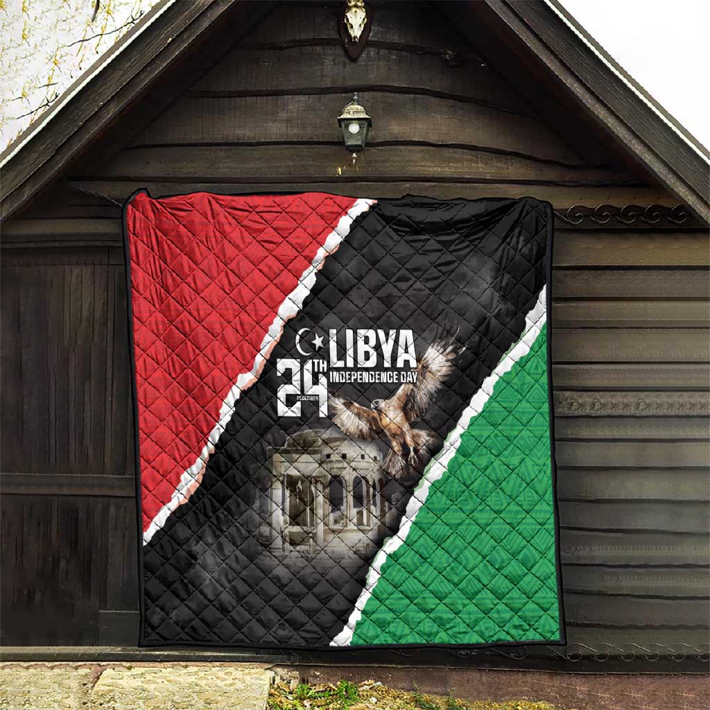Happy Libya Independence Day Quilt Libya In My Heart LT05