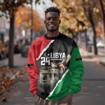 Happy Libya Independence Day Sweatshirt Libya In My Heart LT05