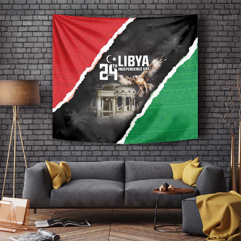 Happy Libya Independence Day Tapestry Libya In My Heart LT05