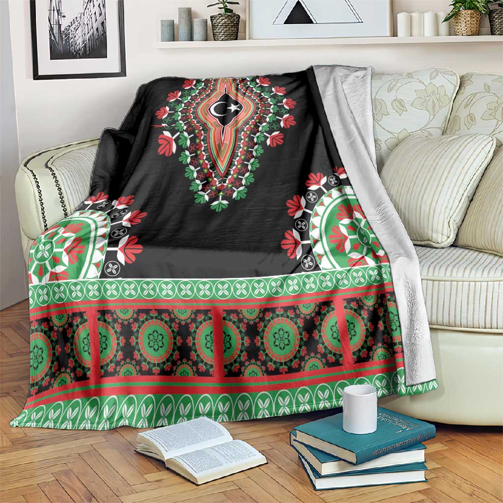 Libya Barbary Lion Blanket Dashiki Simple Style LT05