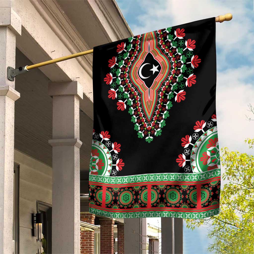 Libya Barbary Lion Garden Flag Dashiki Simple Style LT05